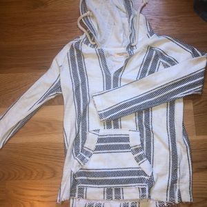 Patterned hoodie